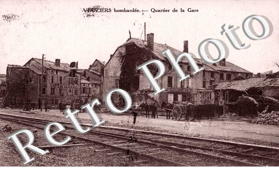 Quartier de la Gare bombarde