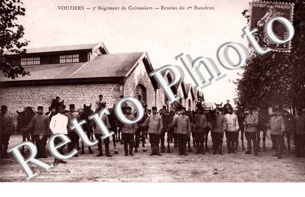 3 eme Regiment de Cuirassiers - Ecuries du 1 er escadron