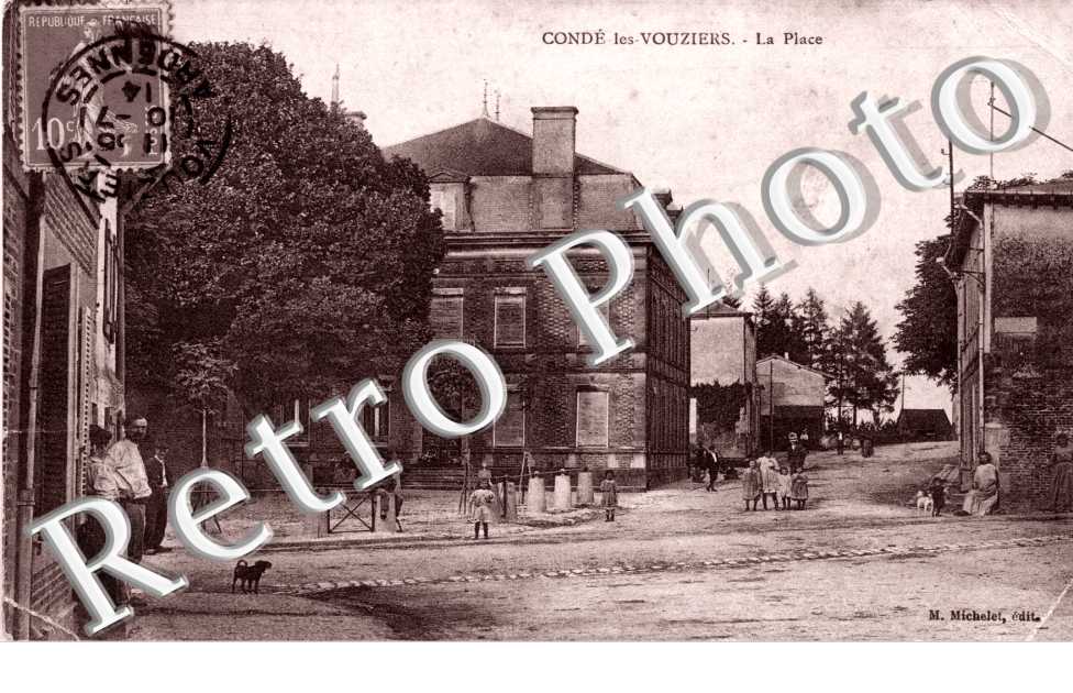 Conde les Vouziers - La Place
