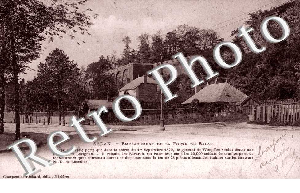 Emplacement de la Porte de Balau