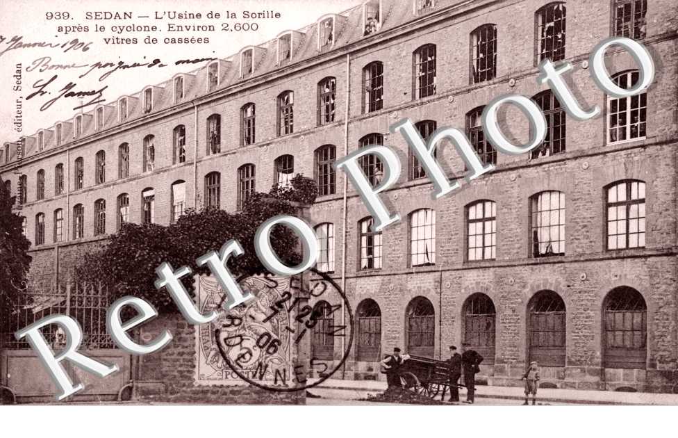 L&#039;Usine de la Sorille apres le cyclone