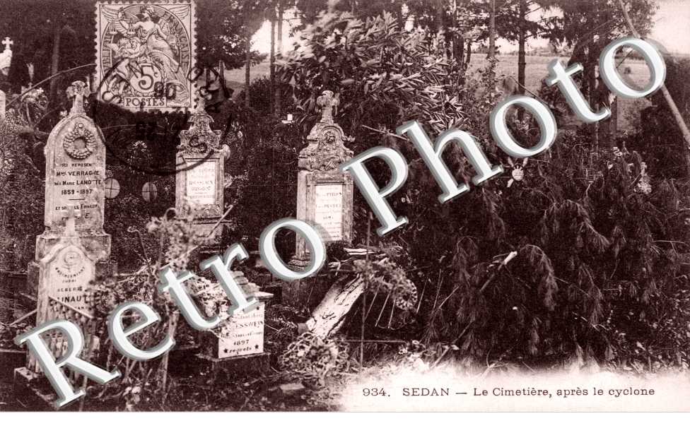 le cimetiere apres le cyclone