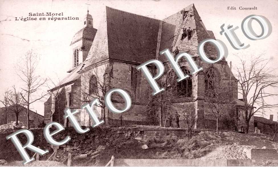 l&#039;eglise en reparation