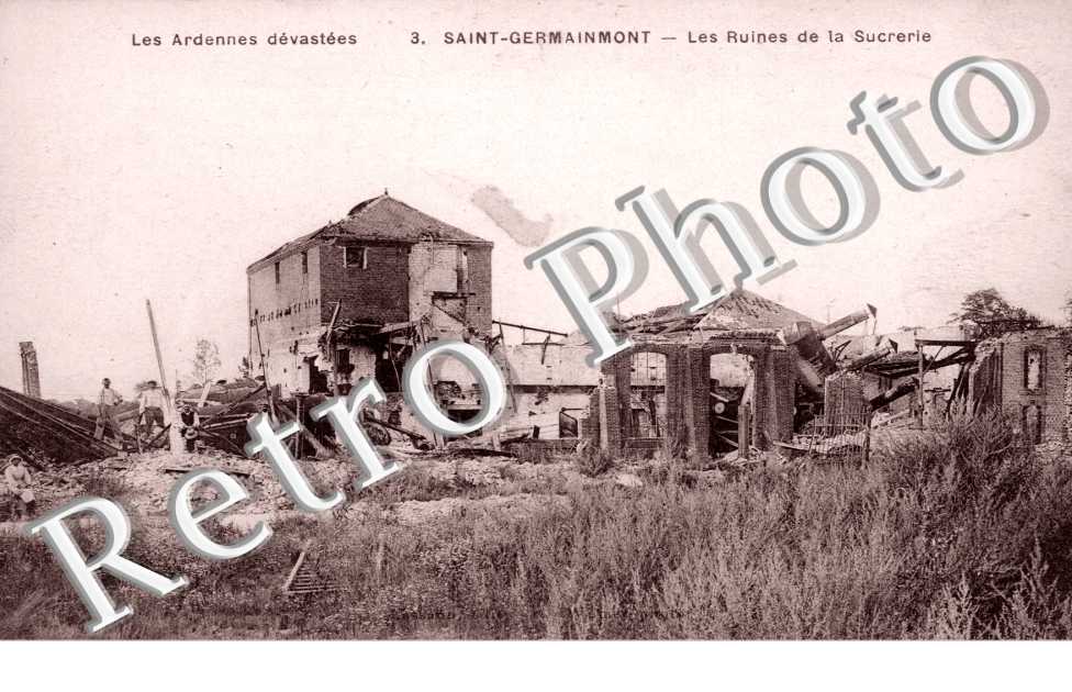 les ruines de la sucrerie