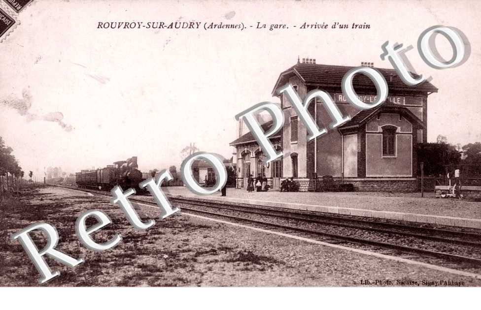 la gare, arrivee d&#039;un train