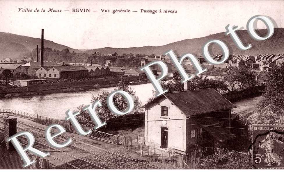vue generale, passage a niveau