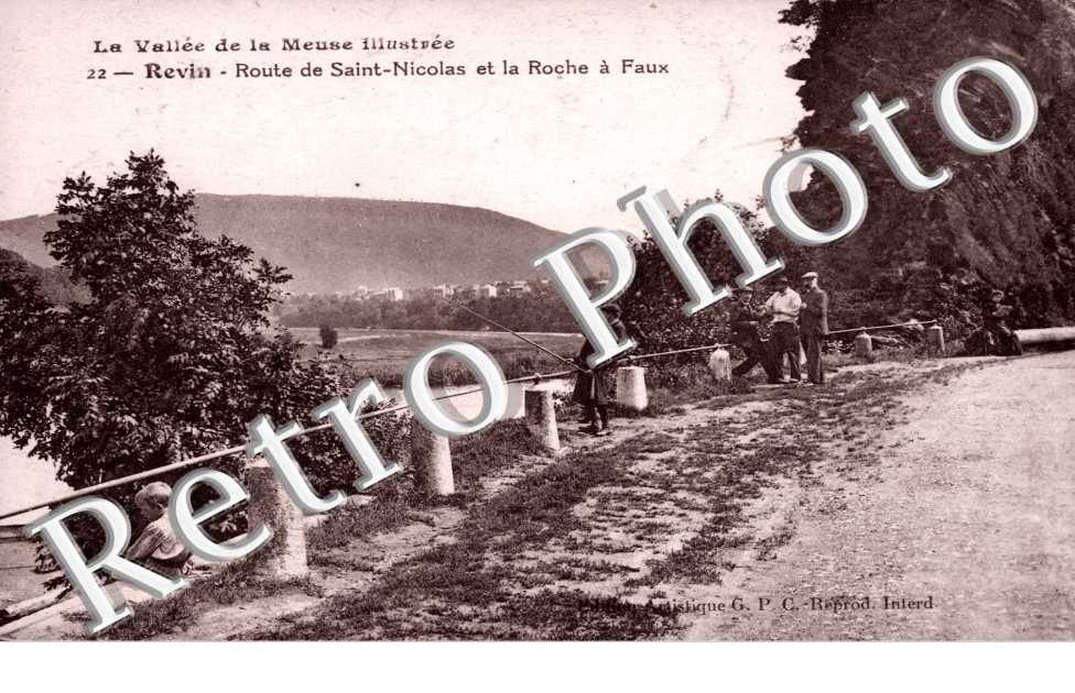 Route de Saint Nicolas et la Roche a Faux