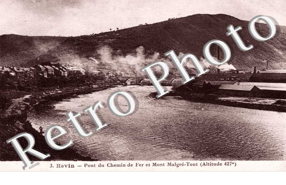 Pont du Chemin de Fer et Mont Malgre-Tout