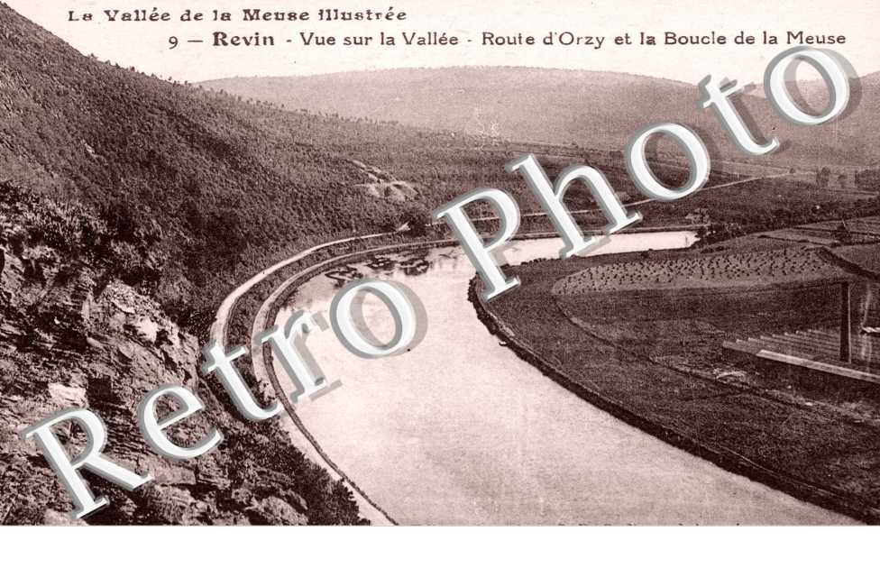 Route d&#039;Orzy et la Boucle de la Meuse