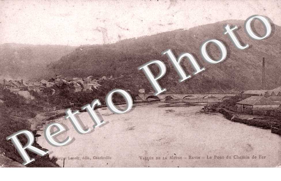 Vallee de la Meuse, le Pont du Chemin de Fer