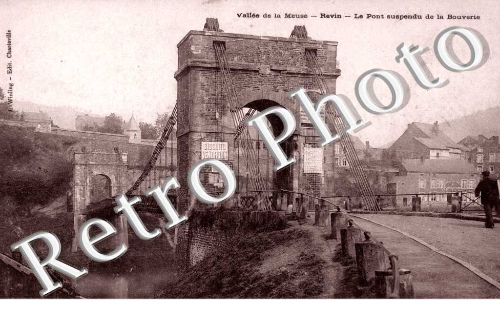 le Pont suspendu de la Bouverie