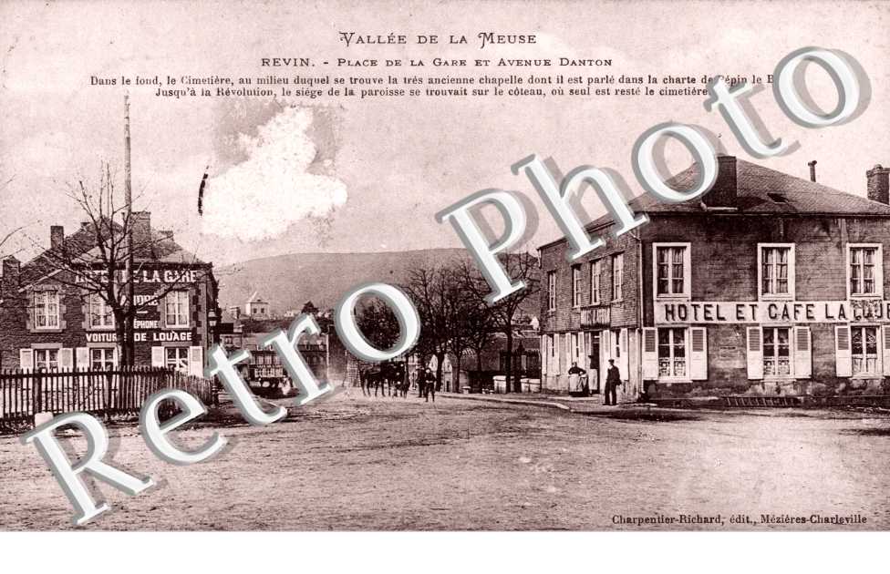 Place de la Gare et Avenue Danton