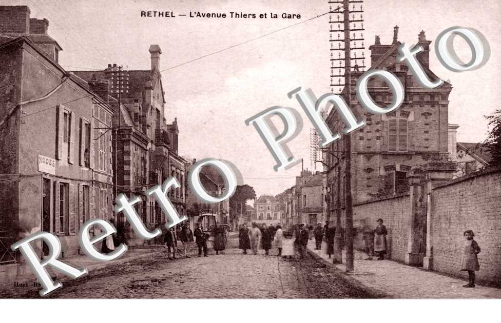 L&#039;Avenue Thiers et la Gare