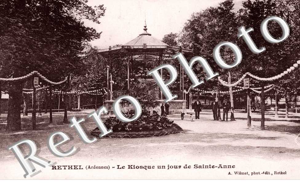 le kiosque un jour de Sainte Anne