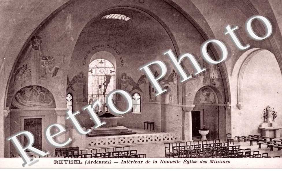 interieur de la nouvelle eglise des Minimes
