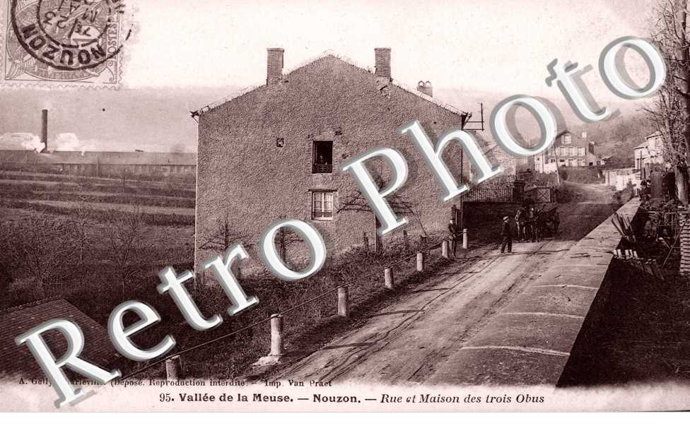rue et maison des trois Obus