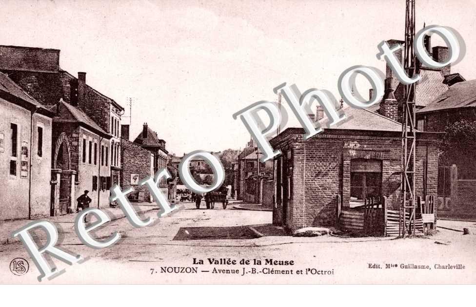 Nouzon Avenue J-B Clement et l&#039;Octroi