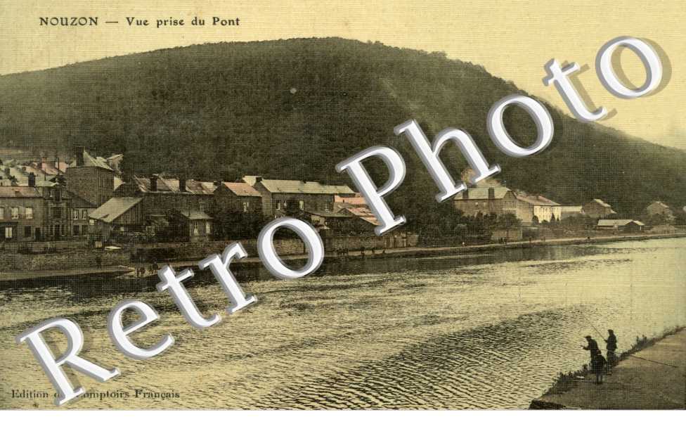 Nouzon - vue prise du port