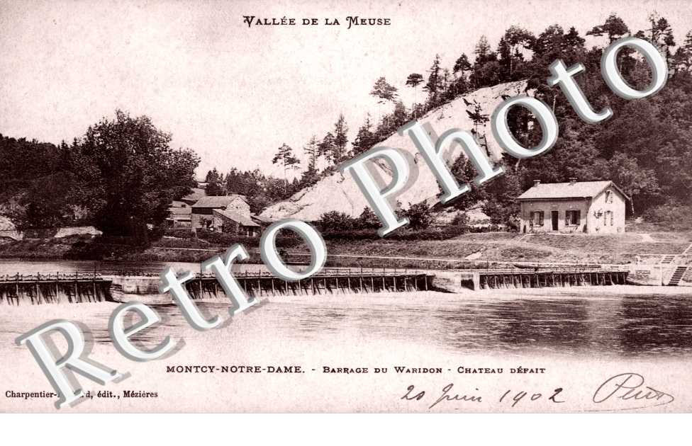 Barrage du Waridon- chateau defait