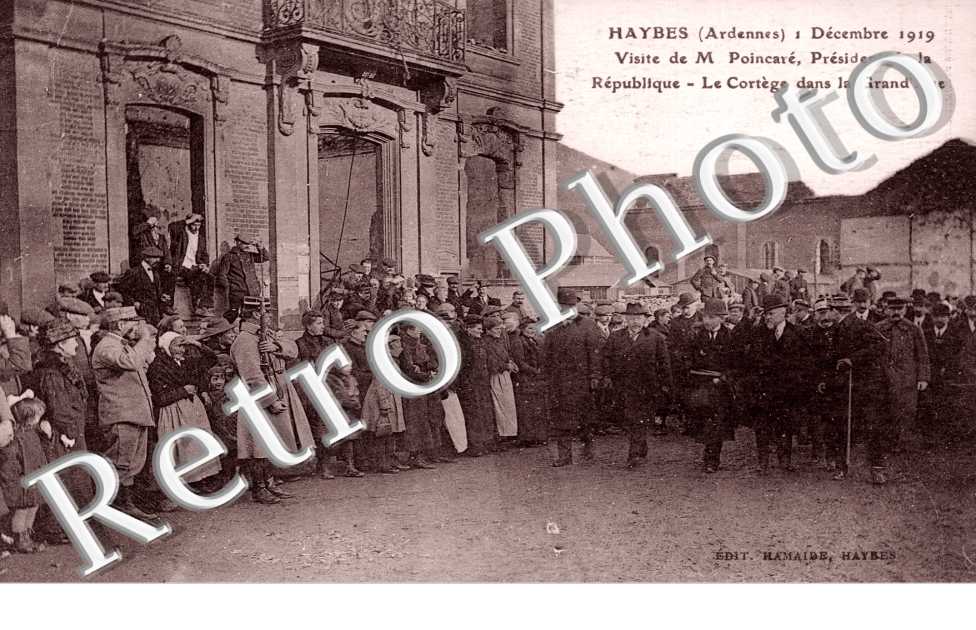 Visite de Mr Poincare 1 decembre 1919