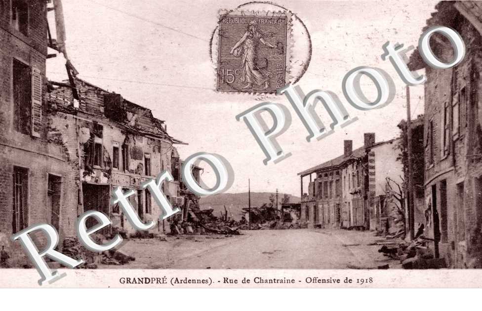 rue Chantereine, offensive de 1918