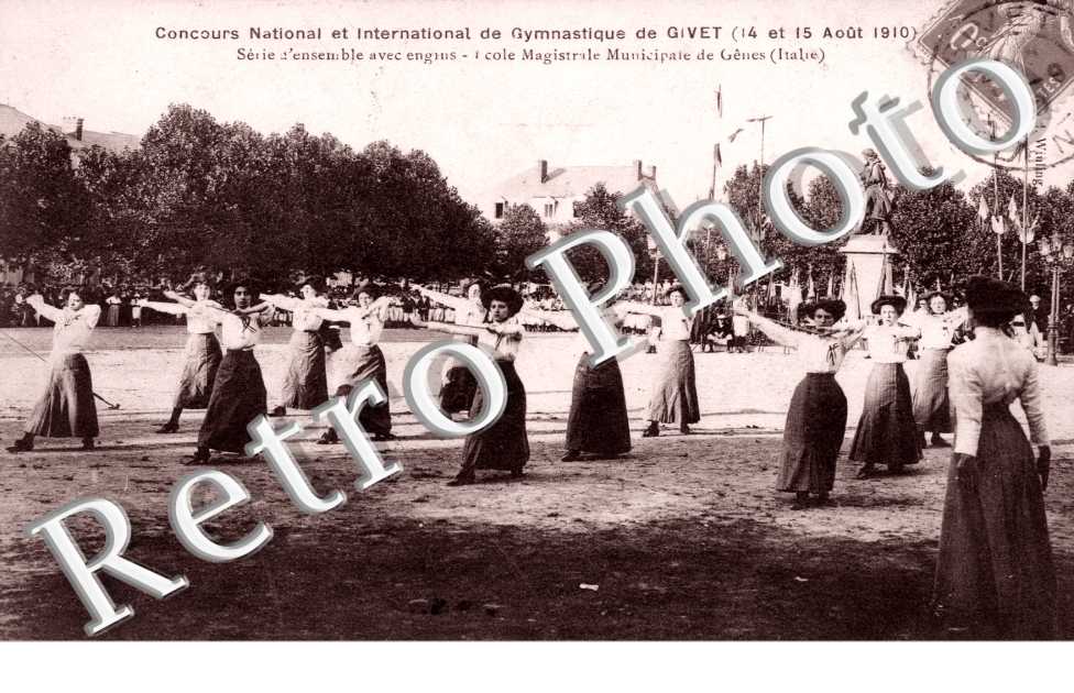 Concours de Gymnastique 4 et 15 aout 1910