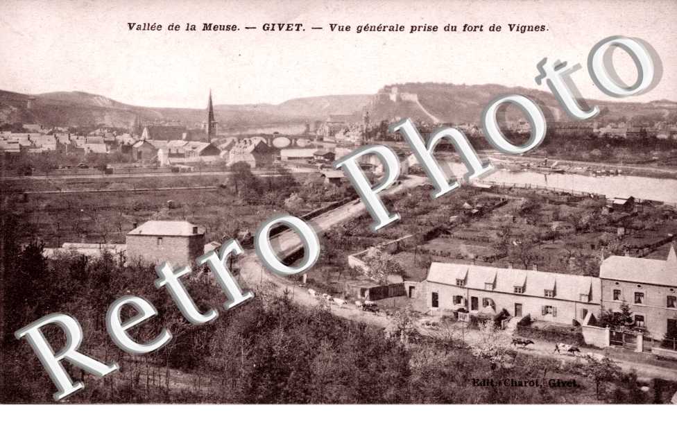 Vue generale prise du Fort des Vignes