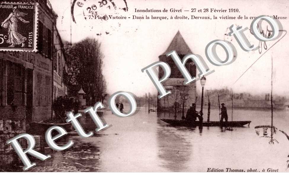 Place Victoire  inondations 27 28 fevrier 1910