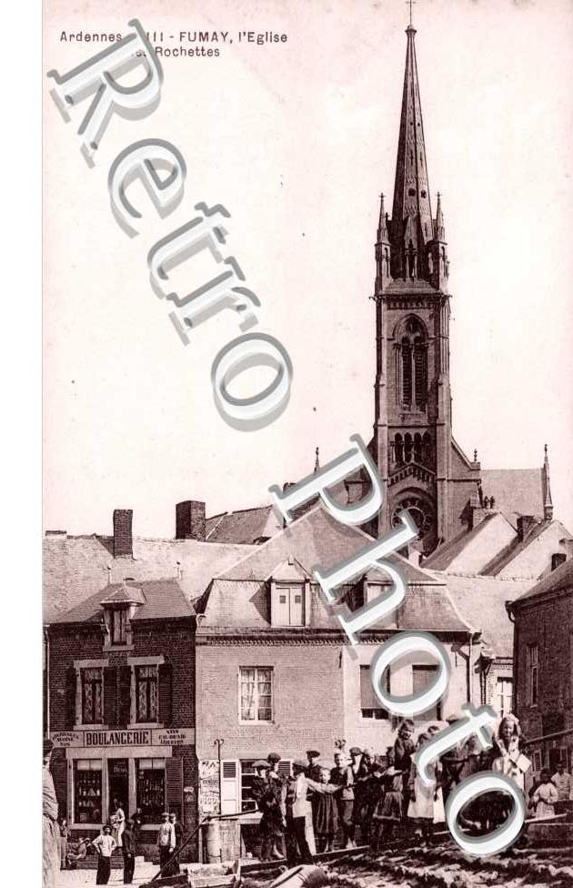 l&#039;eglise et les rochettes Boulangerie