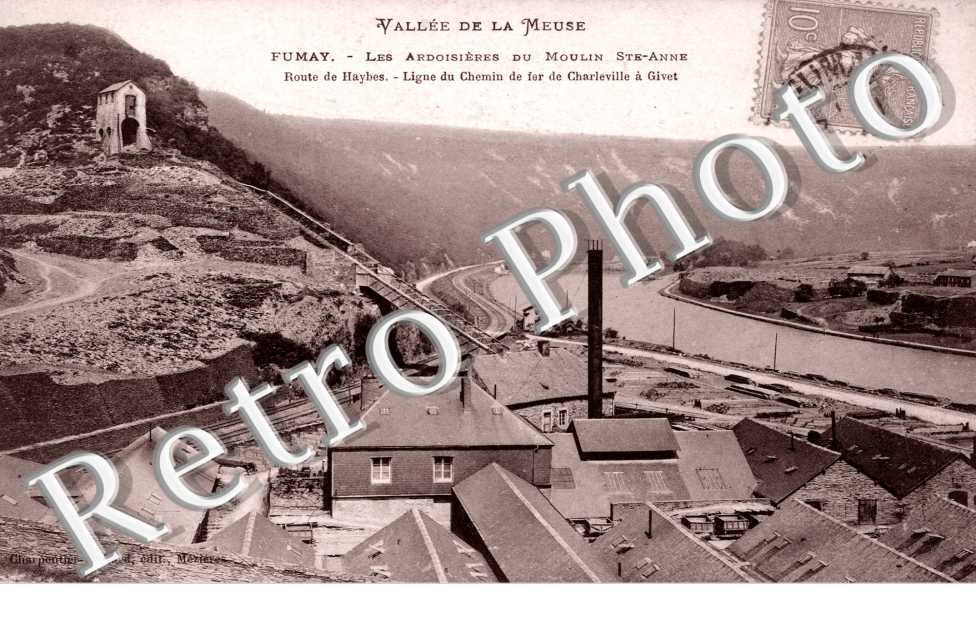 les ardoisieres  du moulin Sainte Anne