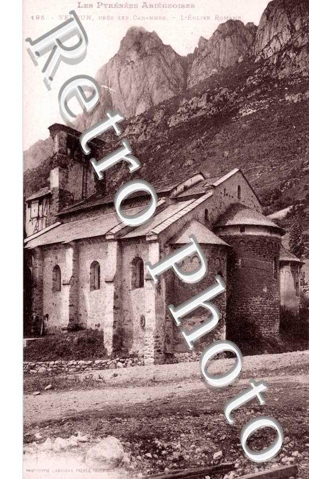 eglise romane, canton des Cabannes