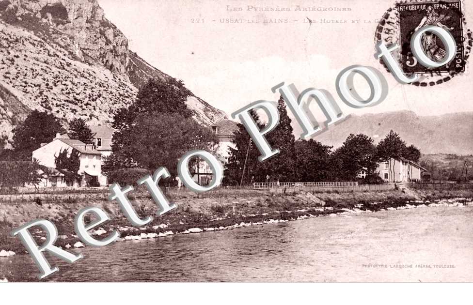 les hotels et la gare