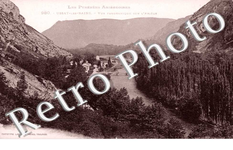 vue panoramique sur l&#039;Ariege