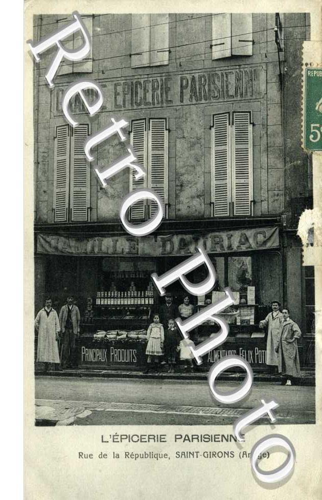 L&#039;epicerie parisienne . rue de la Republique