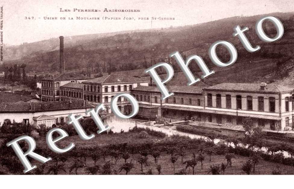Usine de la Moulasse Papier Job