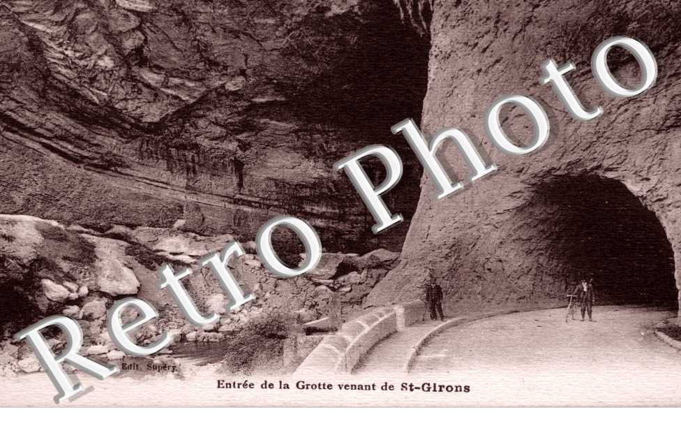 entree de la grotte venant de Saint-Girons