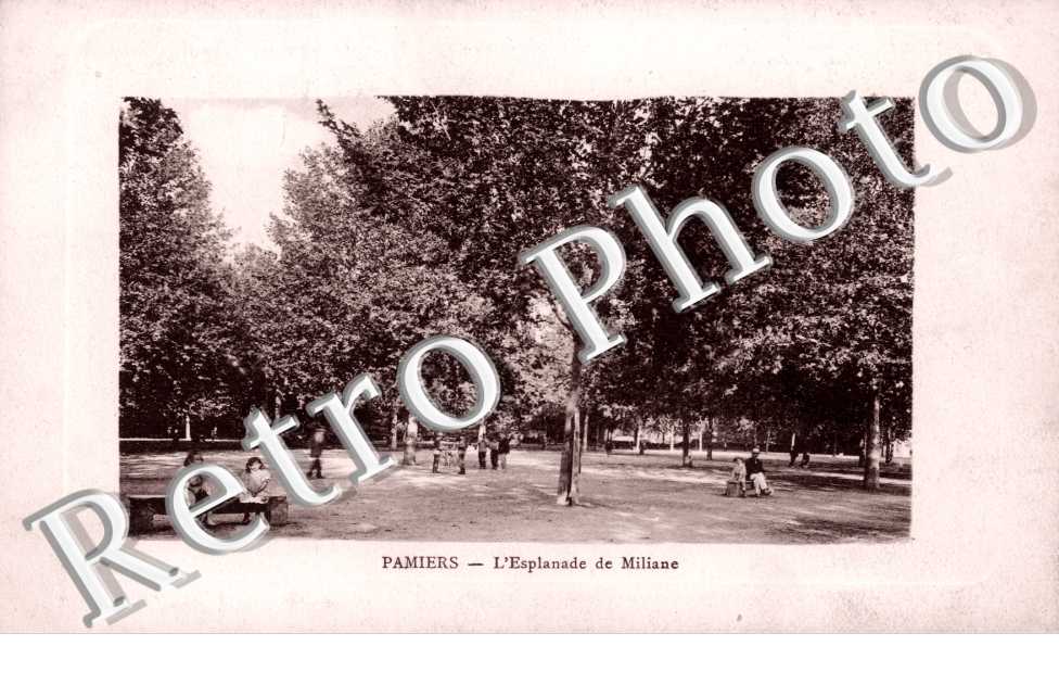 l&#039;esplanade de Miliane