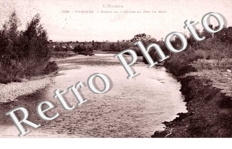 les bords de l&#039;ariege au jeu du Mail