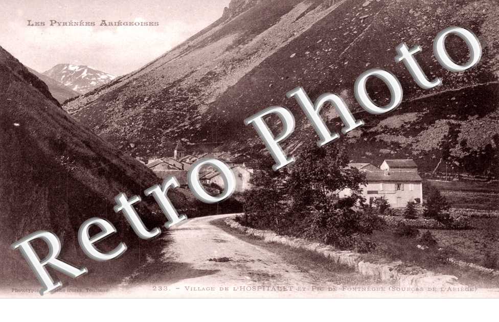 village et Pic de Fontnegre