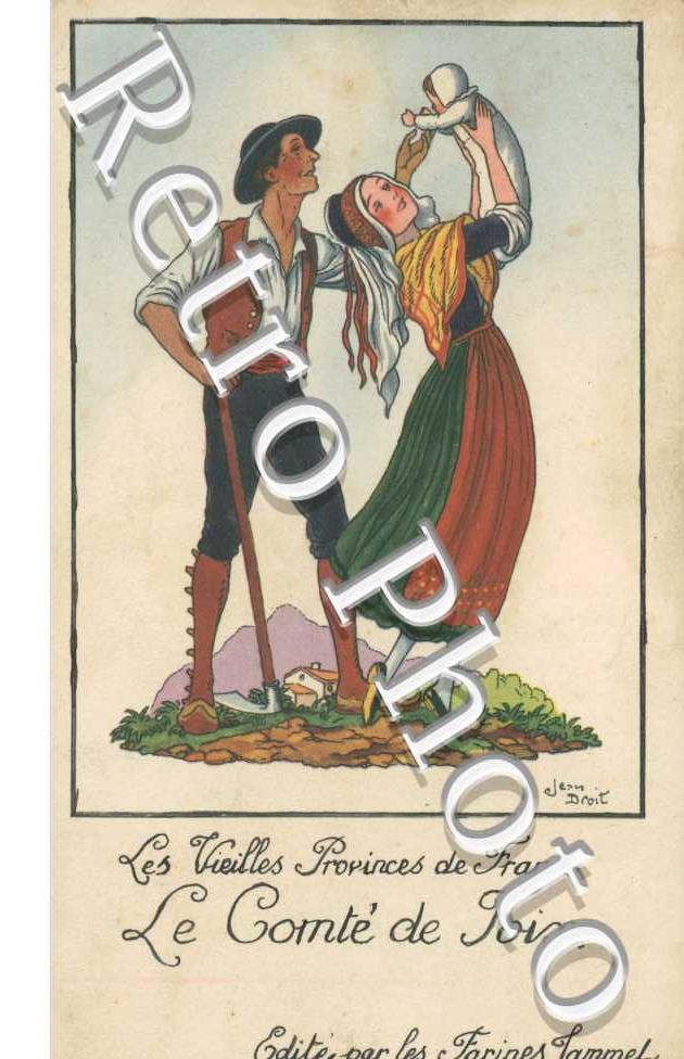 les vieilles provinces de france - le comte de foix