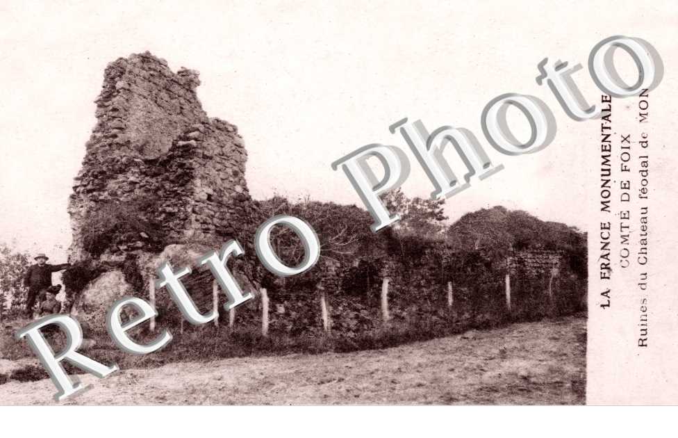 ruines du chateau feodal de Montfa