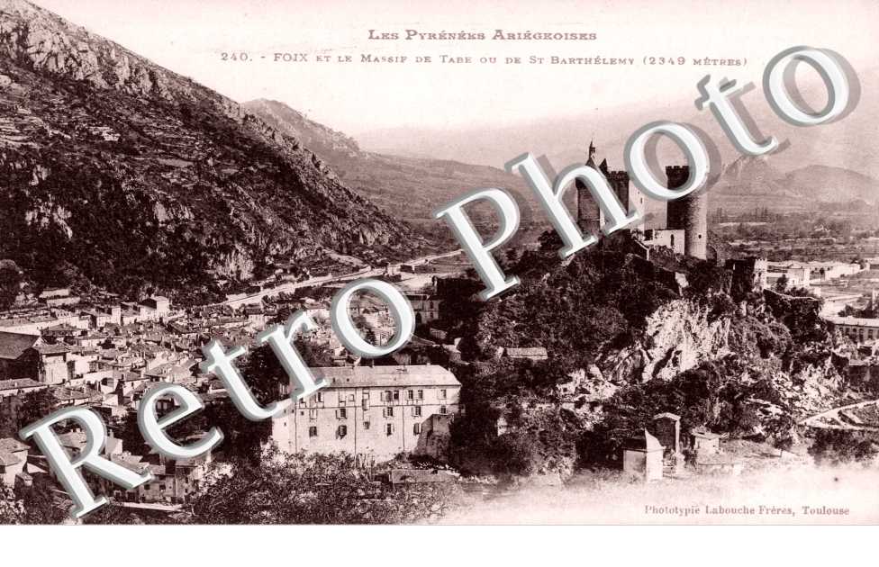 le massif de Tabe ou de Saint Barthelemy