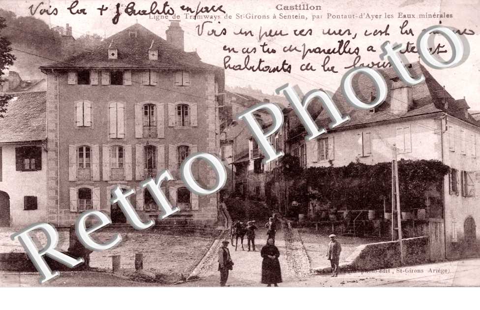 ligne de tramways de St Girons a Sentein