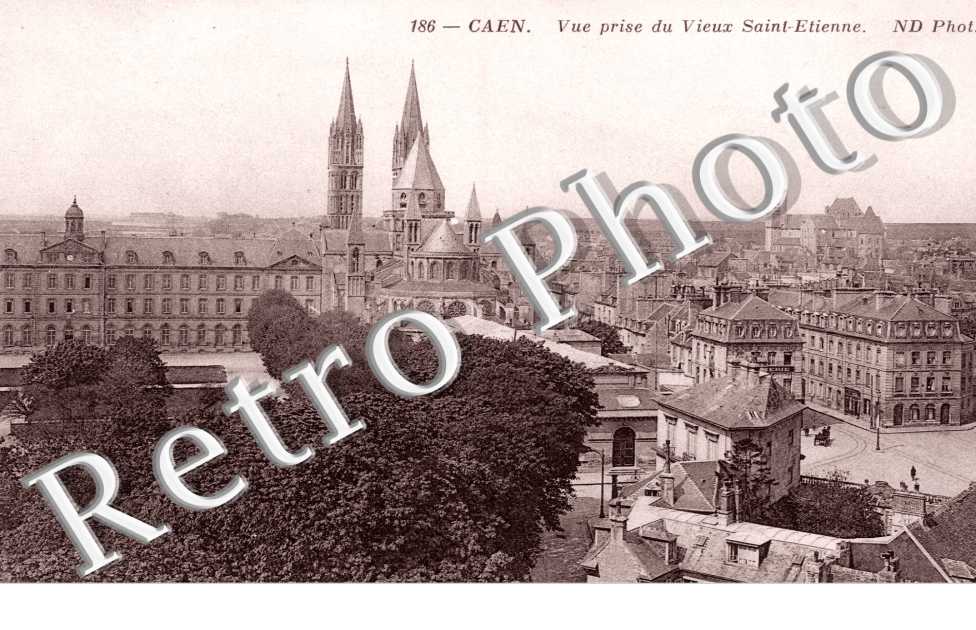 vue prise du vieux Saint Etienne