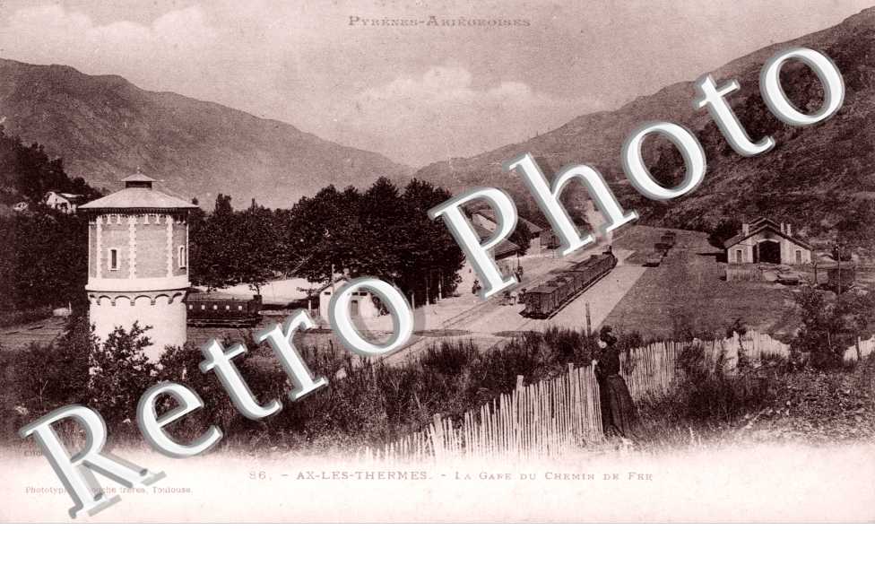 la gare du chemin de fer