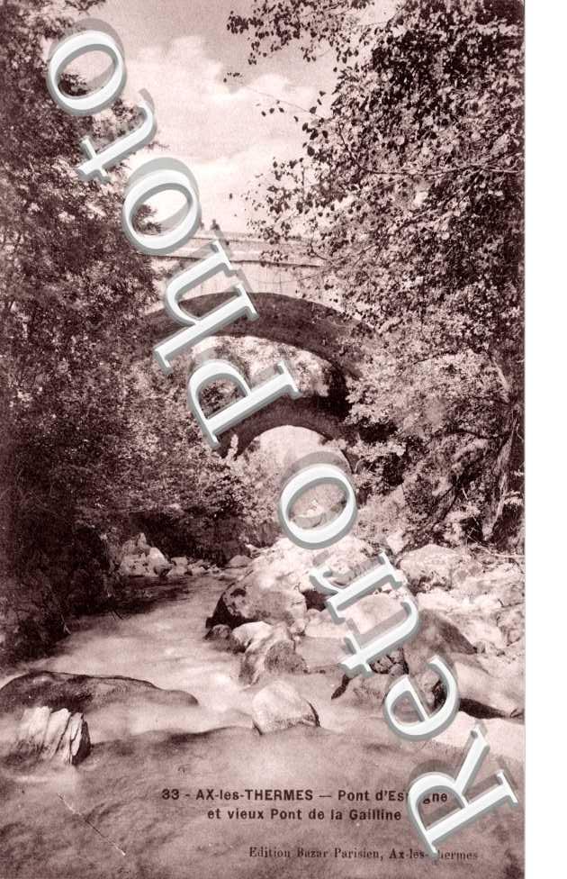 Pont d&#039;Espagne et vieux pont de la Gailline