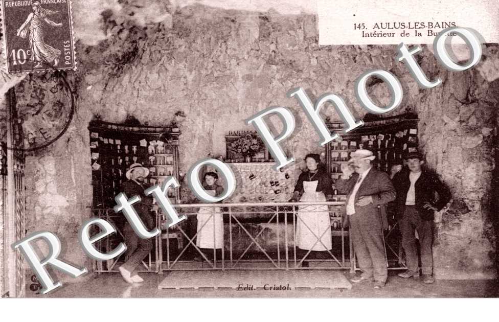 Interieur de la buvette