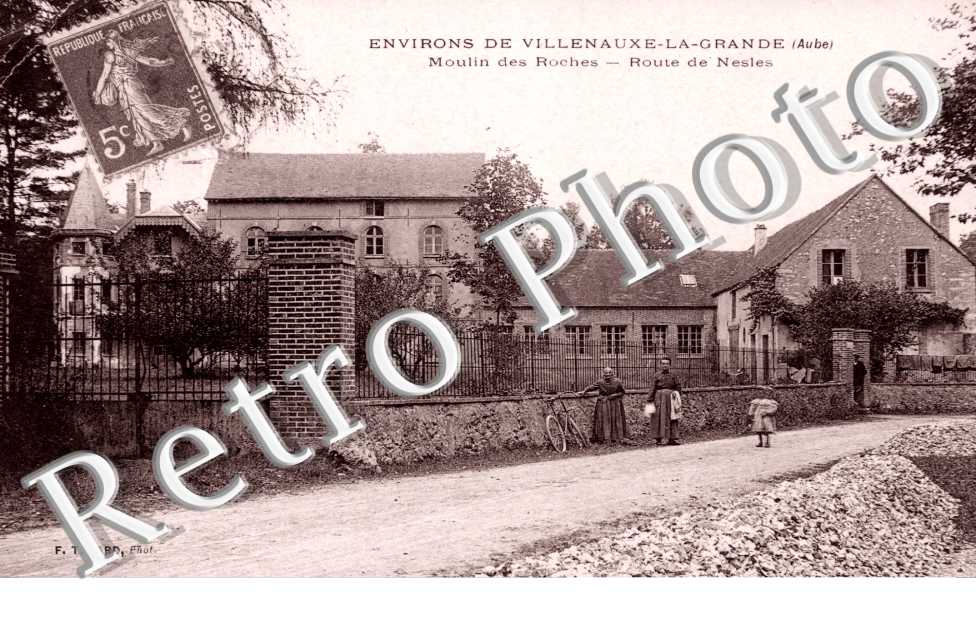 Moulin des Roches, Routes de Nesles