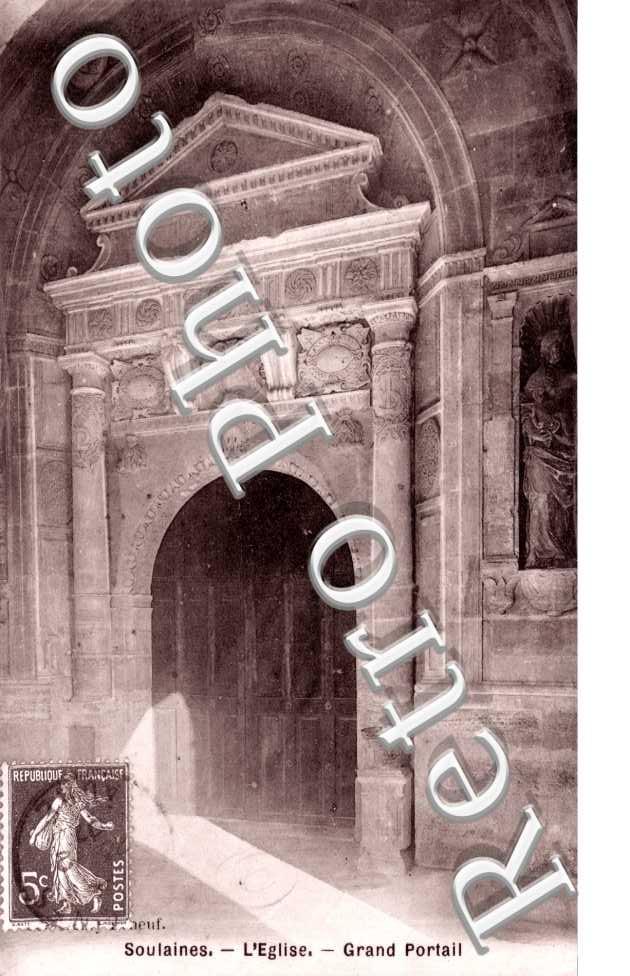 l&#039;eglise, grand portail