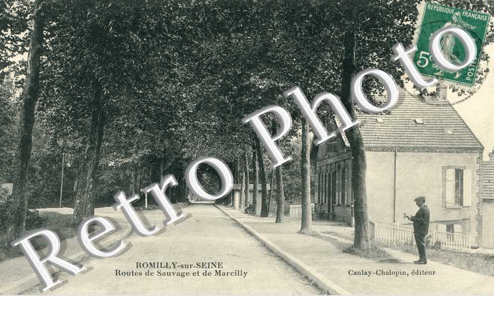 Romilly-sur-Seine, Routes de Sauvage et de Marcilly